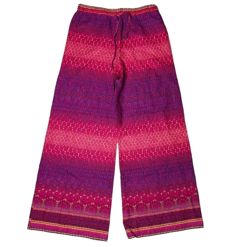 Handmade Wide Leg Groovy Pants. No Size Tag